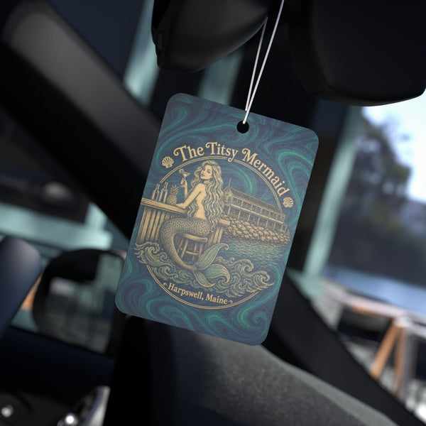 The Titsy Mermaid Car Air Freshener